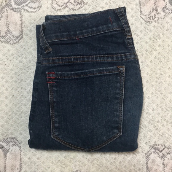 BDG dark wash denim mid rise cigarette ankle skinny jeans - Picture 7 of 7